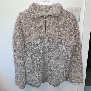 Oversized Sherpa Pullover